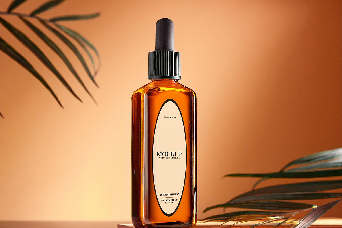 Bottle Cosmetic Mockups Set, a Packaging Mockup by BMACHINA Labs. (Photo 3 of 7)