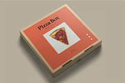Pizza Box mockup - Luxury Edition, a Packaging Mockup by megostudi0 (Thumbnail 6 of 8)