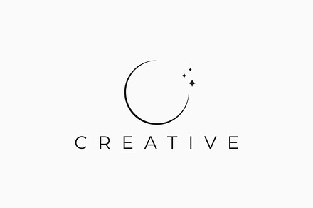 Creative Logo Dream Star Eclipse, a Branding & Logo Template by Signatoro