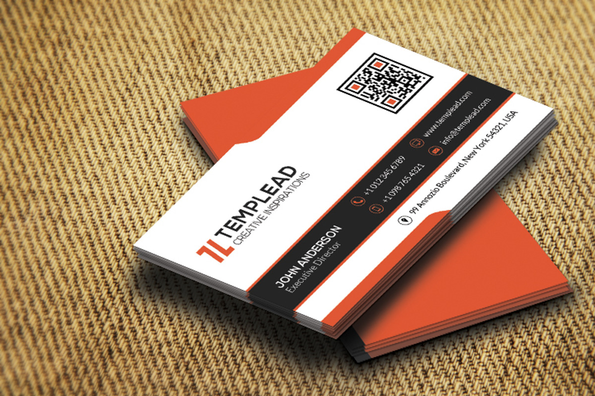 Corporate Business Card CM183, a Business Card Template by annozio (Photo 2 of 3)