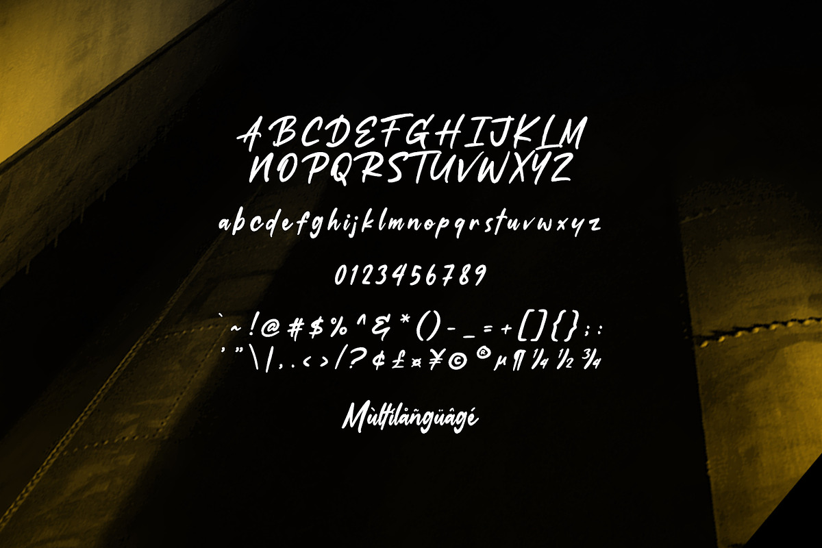 Bastore Script, a Script Font by khurasan (Photo 8 of 8)