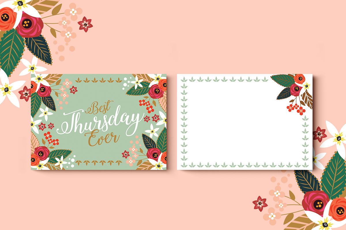 Floral Card Collection-45 files, a Card Template by Werlang Paper (Photo 12 of 43)