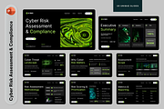 Cyber Risk Assessment & Compliance, a Presentation Template by Sixtemp (Thumbnail 1 of 3)