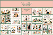 Autumn Time 3- 401 AI illustrations, a Seasonal Illustration by Pundateam (Thumbnail 10 of 12)