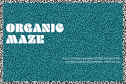 Organic Maze Seamless Pattern, a Pattern Graphic by Graphic Pattern Studio (Thumbnail 1 of 4)