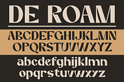 Rakiby - A Display Typeface, a Sans Serif Font by Marvadesign (Thumbnail 2 of 6)