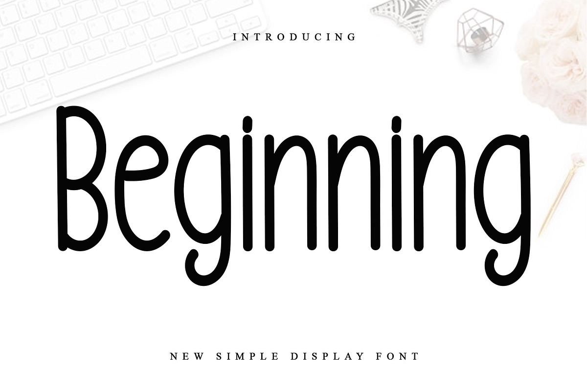 Beginning, a Serif Font by InermediaSTUDIO (Photo 1 of 7)