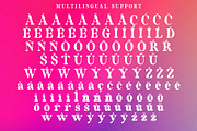 Blendas | Elegant Vintage Typeface, a Font by Sealoung (Thumbnail 7 of 13)