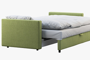 Ikea Friheten Sofa-bed 3d Model