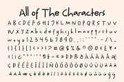CS Wantage – Fun Handwritten Font, a Handwritten Font by Craft Supply Co. (Thumbnail 8 of 8)