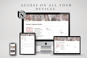 Notion Income & Expense Tracker