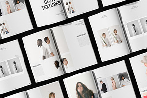 Minimalist Lookbook Magazine, a Magazine Template by Templeste
