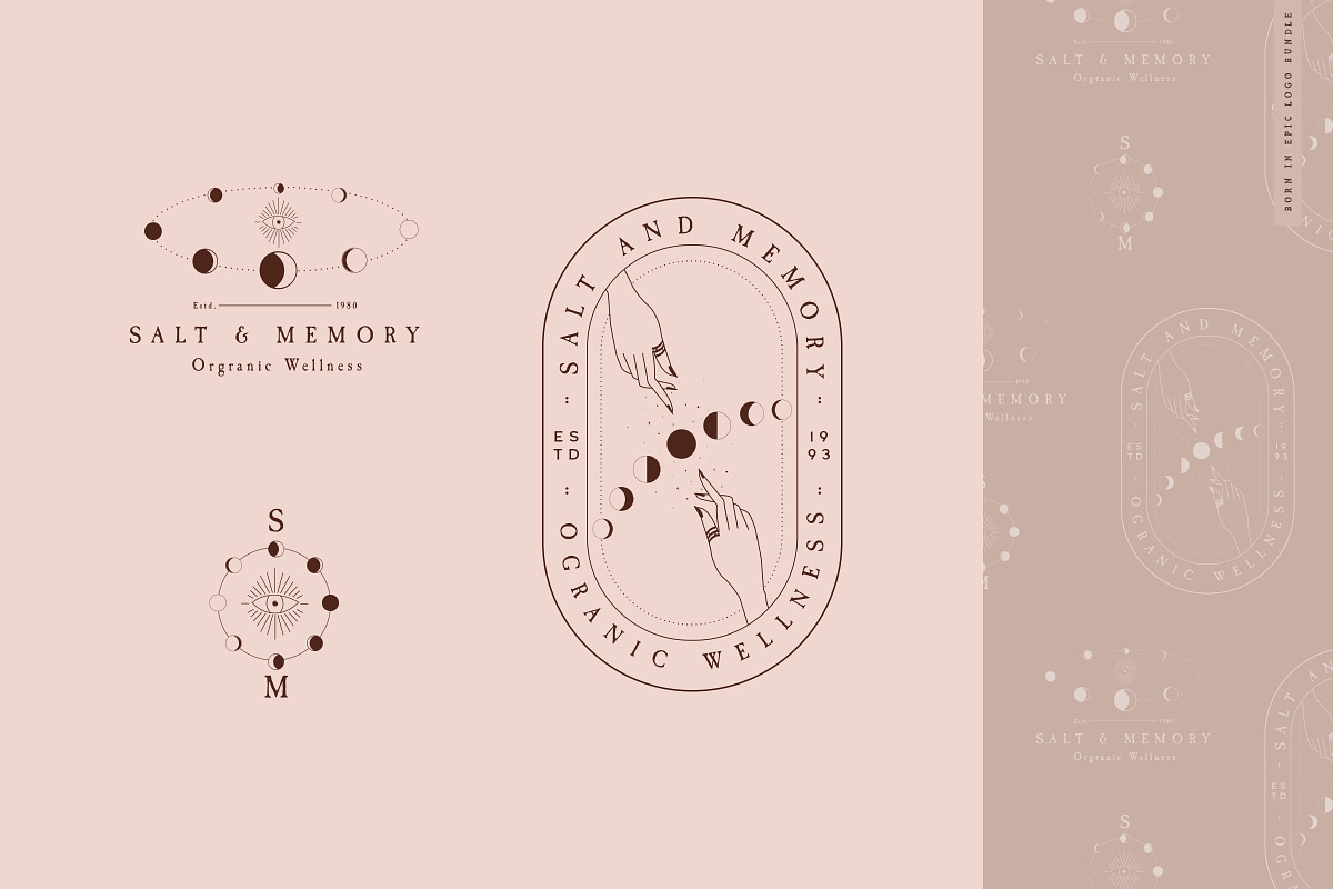 Born in Epic Logos//Updated, a Branding & Logo Template by SNIPESCIENTIST