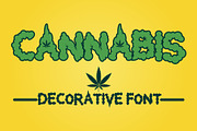 Cannabis, a Script Font by Cool Worker (Thumbnail 1 of 4)