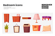 Bedroom Icon Pack, a Duotone Icon by erifqizeicon (Thumbnail 2 of 3)