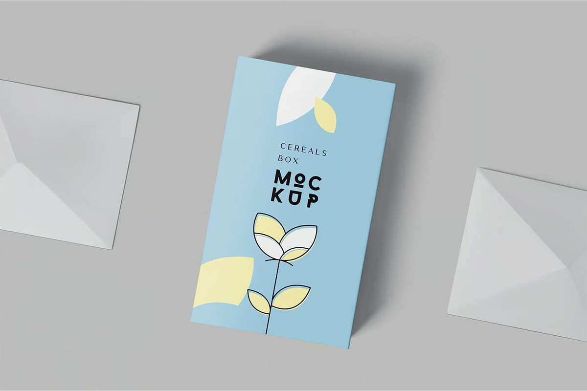 Cereals Box Mockup - Slim Size Box, a Packaging Mockup by megostudi0 (Photo 6 of 7)