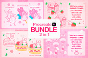 Procreate Brushes Bundle Rabbits, a Brush Add-On by InkPrintsTattoo (Thumbnail 4 of 10)