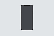 Black iPhone Mockup, an iPhone Mockup by Seven Lights (Thumbnail 2 of 4)