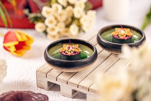 Delicious small cakes with caramel filling, a Photo by Grafvision photography