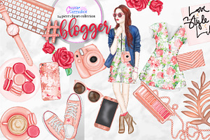 Blogger Clipart Collection