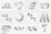 Stipple 3 - 75 Backgrounds & Objects, a Background Graphic by kloroform (Thumbnail 4 of 19)