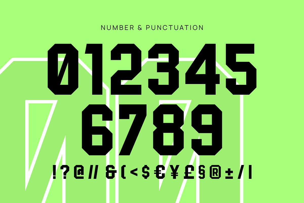 Erspot - Bold Condensed Sport Font, a Font by Pekotype (Photo 4 of 15)