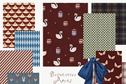 Christmas Theatre Clipart 230+, a Seasonal Illustration by Muse Artist (Thumbnail 14 of 22)