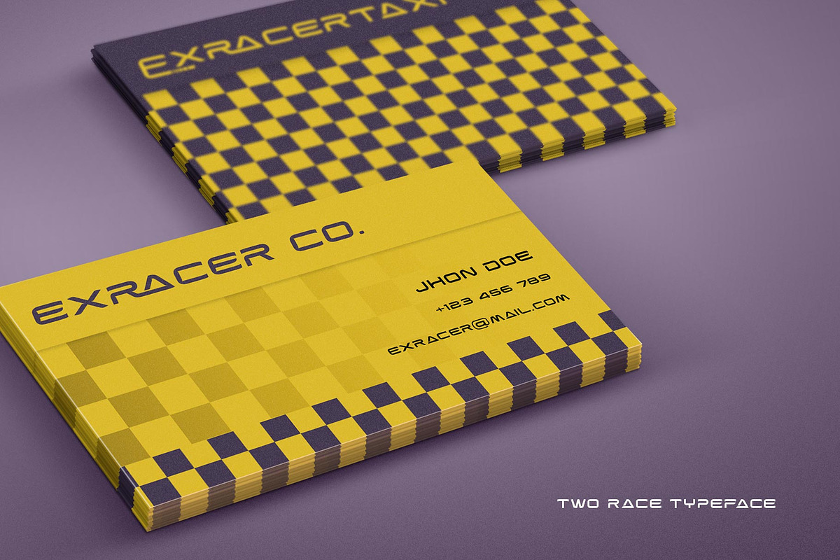 Two Race Typeface, a Sans Serif Font by alit design (Photo 6 of 15)