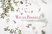 Watercolor Floral Bundle 90 in1, an Animal Illustration by whiteheartdesign (Thumbnail 33 of 50)