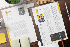 Resume CV Template 11