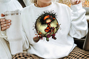 Quirky Halloween Witch Clipart Bundl, an Illustration by Sublimation Artist (Thumbnail 4 of 6)