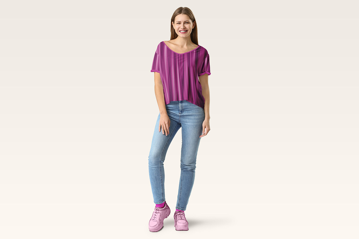 Women's Summer Clothing Mockup, a Shirt Mockup by PSD Market (Photo 14 of 20)