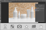 Skincare Product Line PSD, an Advertising Mockup by Bruno's Shop (Thumbnail 2 of 3)