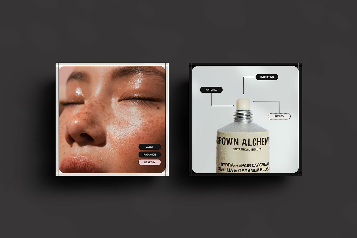 Beauty Instagram Post, a Social Media Template by Moscovita Studio (Photo 7 of 20)