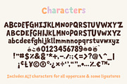 Wonky Halloween Font, a Font by Miss Tiina (Thumbnail 2 of 5)