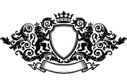 Royal Crest Shield Bundle, an Object Graphic by Creativeshirt (Thumbnail 4 of 20)