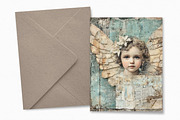 Vintage Christmas Angels, a Decorative Illustration by rileyBgraphics (Thumbnail 3 of 5)