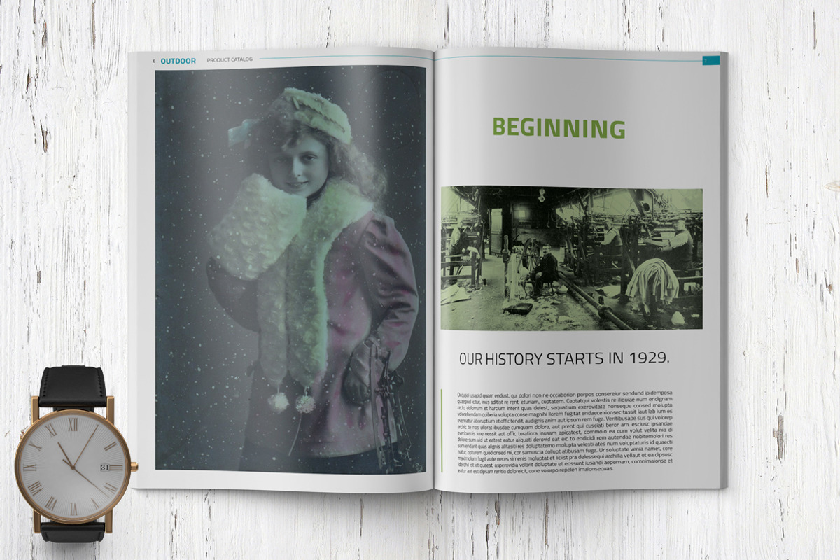 Outdoor - Clothing Catalog, a Brochure Template by Boris Cupac (Photo 4 of 14)