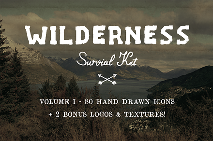 80 Hand Drawn Icons + Extras!