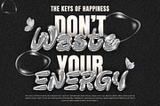 Qebox Chrome - 3D SVG Font, a Handwritten Font by productype1 (Thumbnail 6 of 11)
