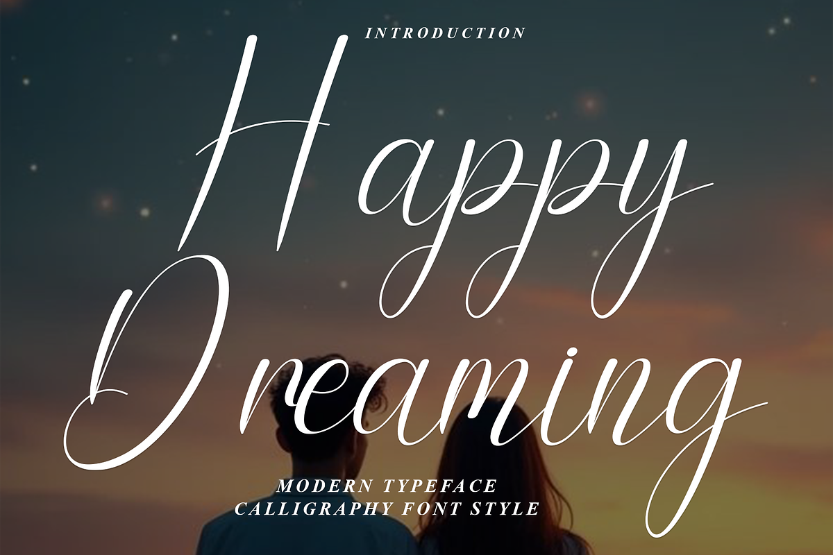 Happy Dreaming, a Handwritten Font by FreshTypeINK (Photo 1 of 7)