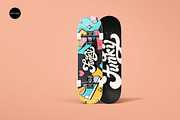 Skateboard Mockup Set v1, a Merchandise Mockup by Mocart (Thumbnail 5 of 18)