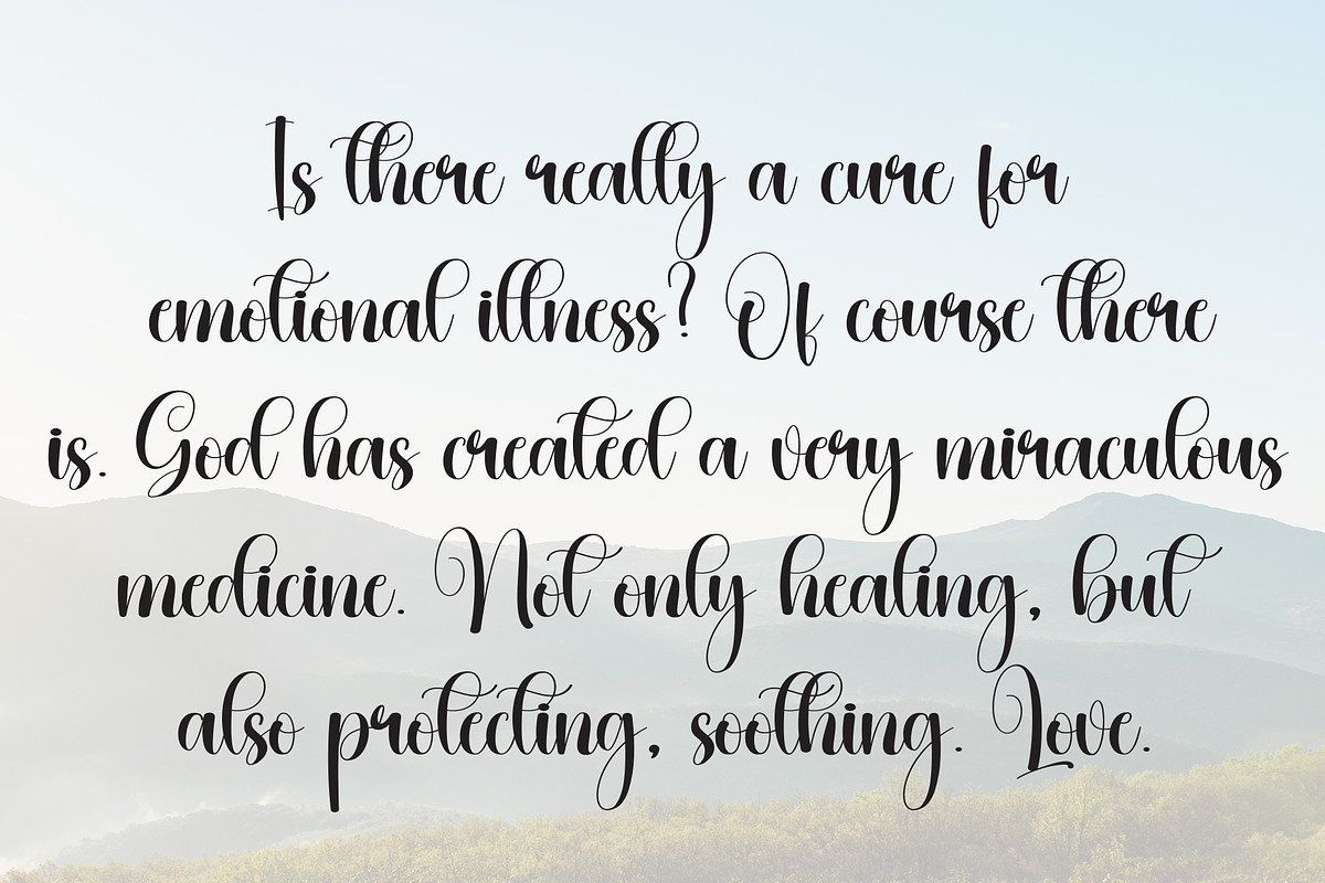 Daughter | Script Font, a Handwritten Font by Scratchones (Photo 6 of 9)