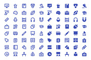 Material Education and School Icons, a Solid Icon by Creative Stall (Thumbnail 3 of 5)