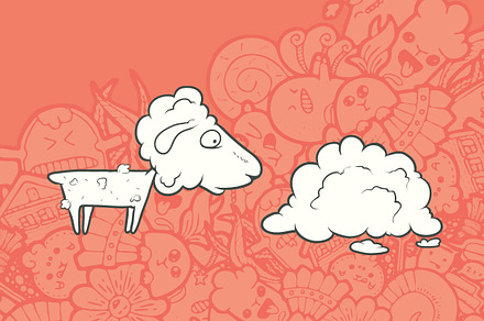 Cute Hand Drawn Sheep