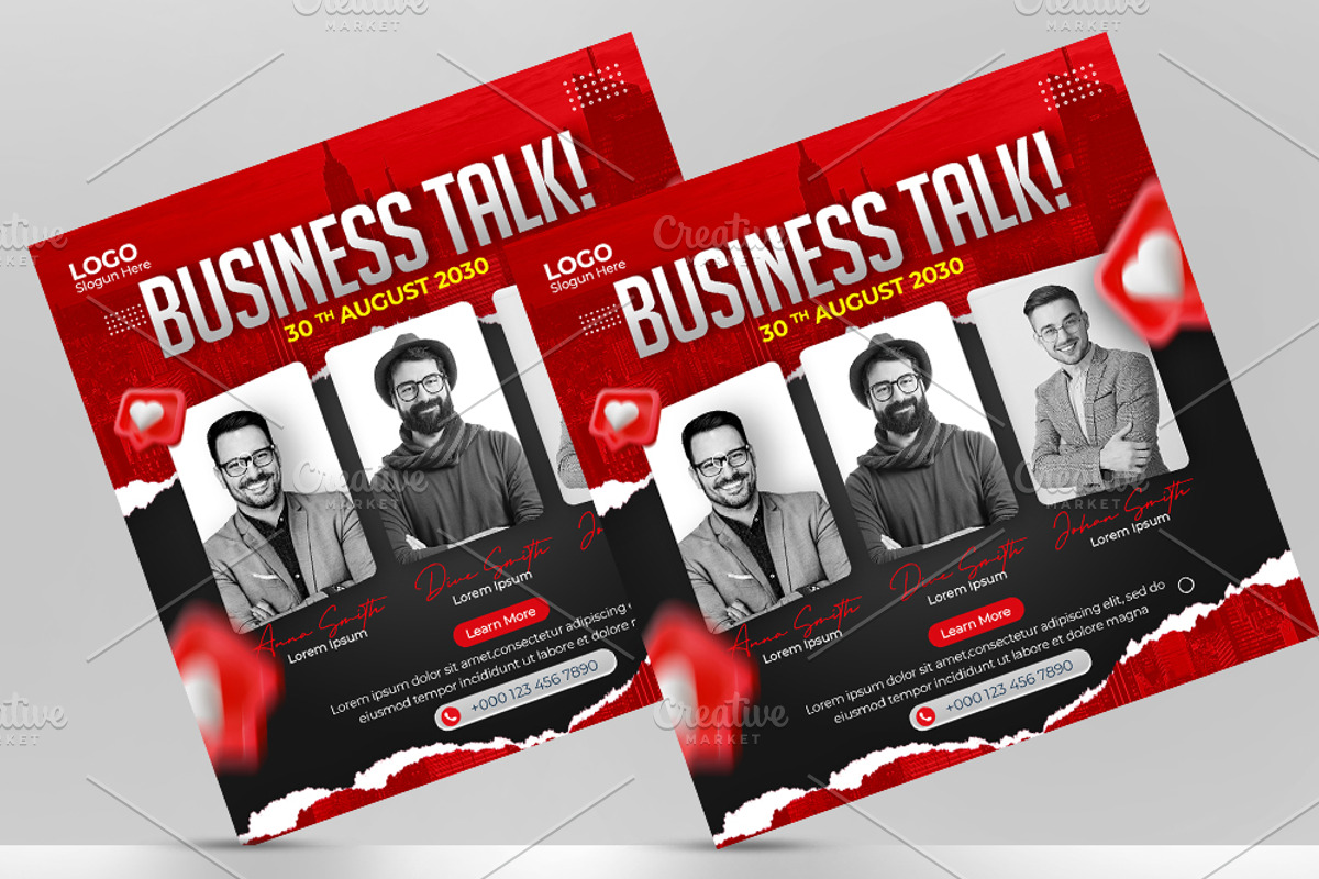 Business Social Media Post Template, a Social Media Template by Artonix (Photo 3 of 3)