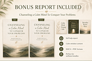 Calm Mind Social Media Quote Pack, a Social Media Template by Local Marketing Templates (Thumbnail 3 of 4)