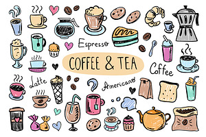 Coffee & Tea Doodles