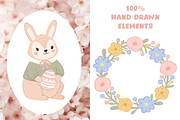Pastel Easter - Hand Drawn Cliparts, a Seasonal Illustration by cute.leo.design (Thumbnail 2 of 6)