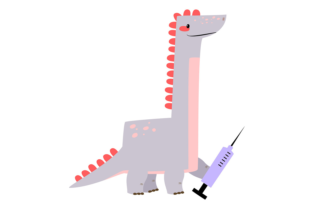 Dino Doctor Clipart Set - Cute, an Object Graphic by the_myro (Photo 4 of 10)